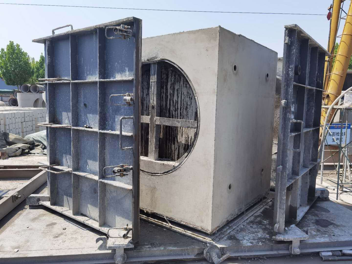 Factory Customized Precast Concrete Inspection Well Manhole Mold