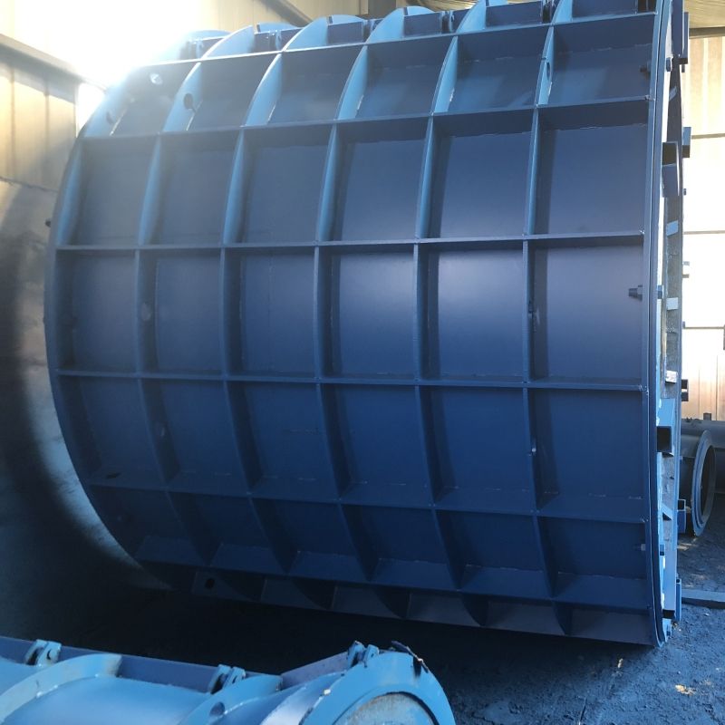 New Steel Socket Joint Concrete Pipe Making Machine Precast Construction Drainage Mould New Motor Bearing Cement Application