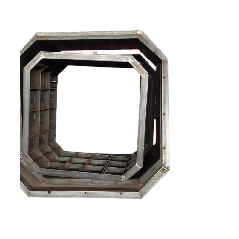 Customizable Square Septic Tank Mold New Construction Manufacturing Plant Size Adjustment Featuring New Concrete Drain Pipe