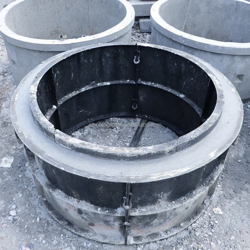 Precast Concrete Sewage Inspection Manhole Cover Machine Pipe Making Machinery with Mold for Concrete Pipe