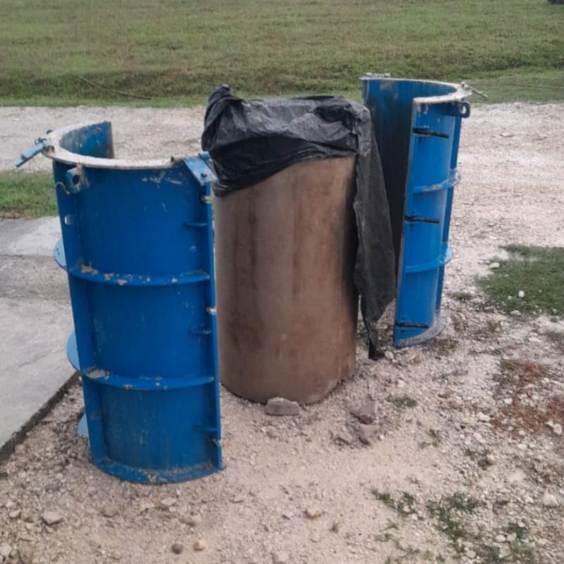 Precast Concrete Sewage Inspection Manhole Cover Machine Pipe Making Machinery with Mold for Concrete Pipe