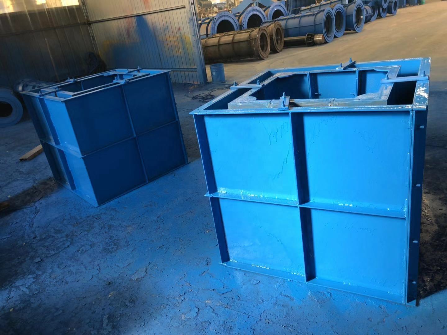 Precast Concrete Steel Inspection Manhole Mould Concrete Pipe Mold for Drainage Pipe