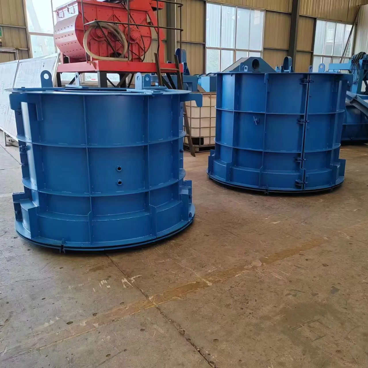 Precast Concrete Inspection Well and Manhole Moulds Septic Tank Molds Pipe Making Machinery