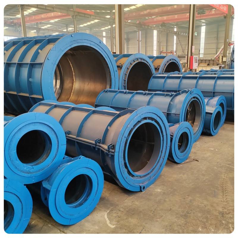 New Condition Efficient Stainless Steel Drain Pipe Production Line Easy-to-Operate Steel Culvert Concrete Pipe Molding Machine