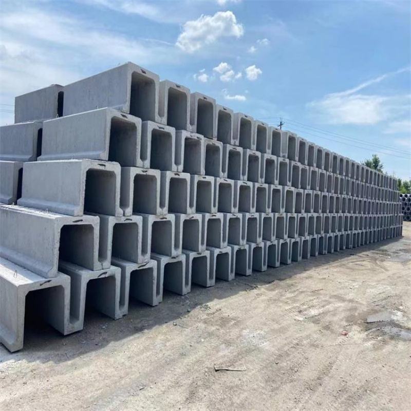 Portable U Drain Mould Concrete Moulds for Drainage Channel Drainage Mold Projects U Ditch Mold Pipe Making Machinery