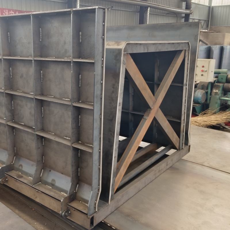 Customized Concrete U-Shaped Ditch Mold Precast Concrete Channel Steel Mold for Water Drainage