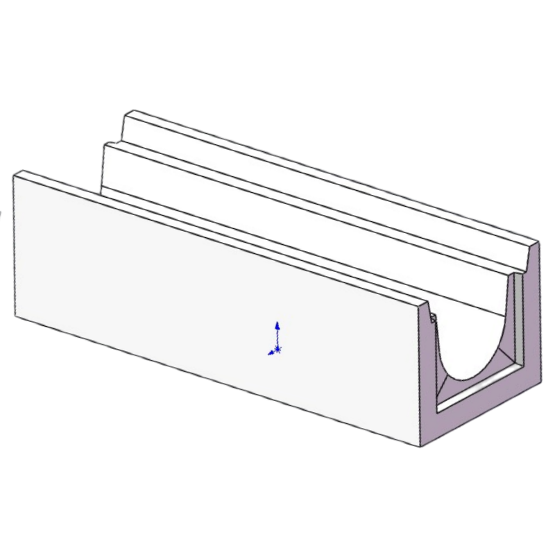 Precast Plastic Road Kerb Mould Curbstone Concrete Kerbstone Mold for Border & Kerbstone Construction
