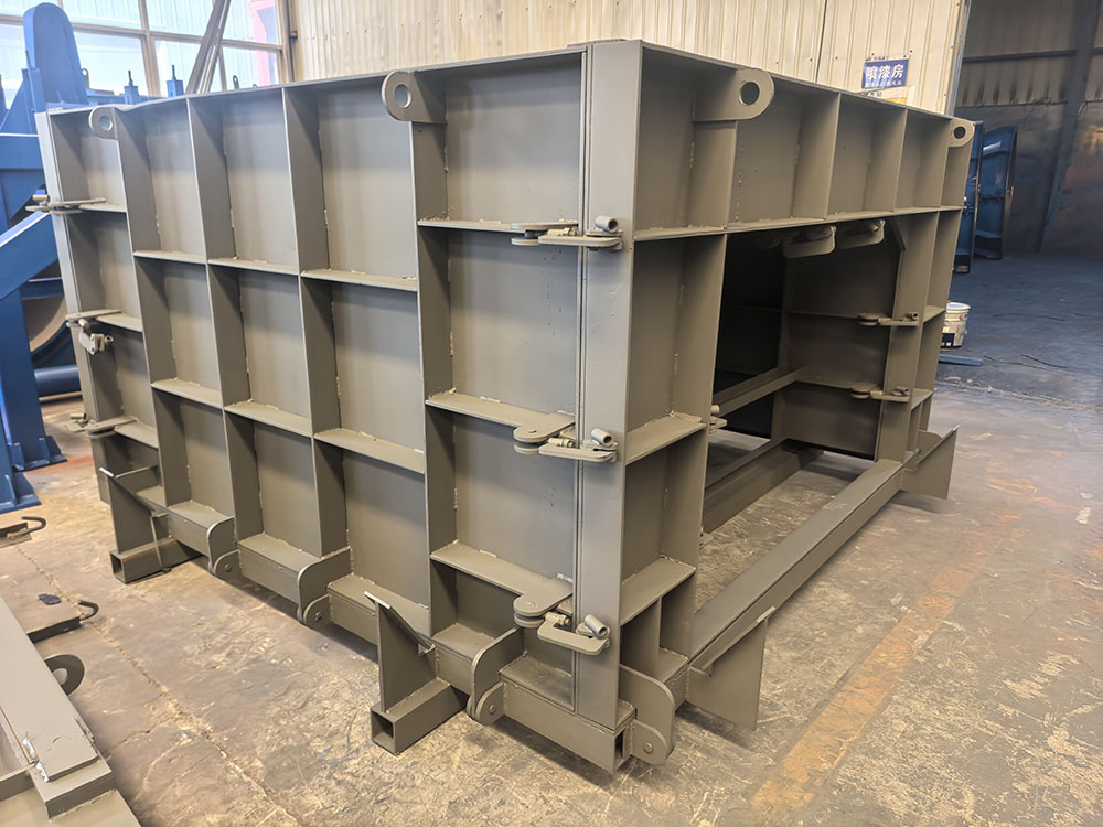 Precast Concrete Mold Wet Casting U Shape Mould Precast Concrete Channel Steel Mold for Water Drainage