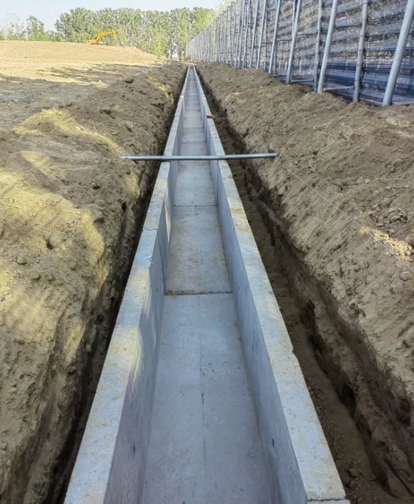 Precast Concrete Mold Wet Casting U Shape Mould Precast Concrete Channel Steel Mold for Water Drainage