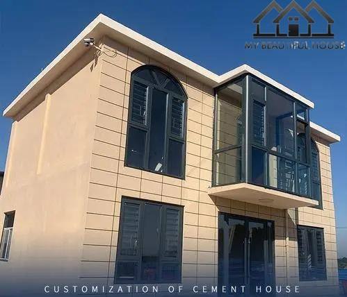 Modern Style Cement House Mold Precast Concrete Home Mould Construction Material Making Machinery
