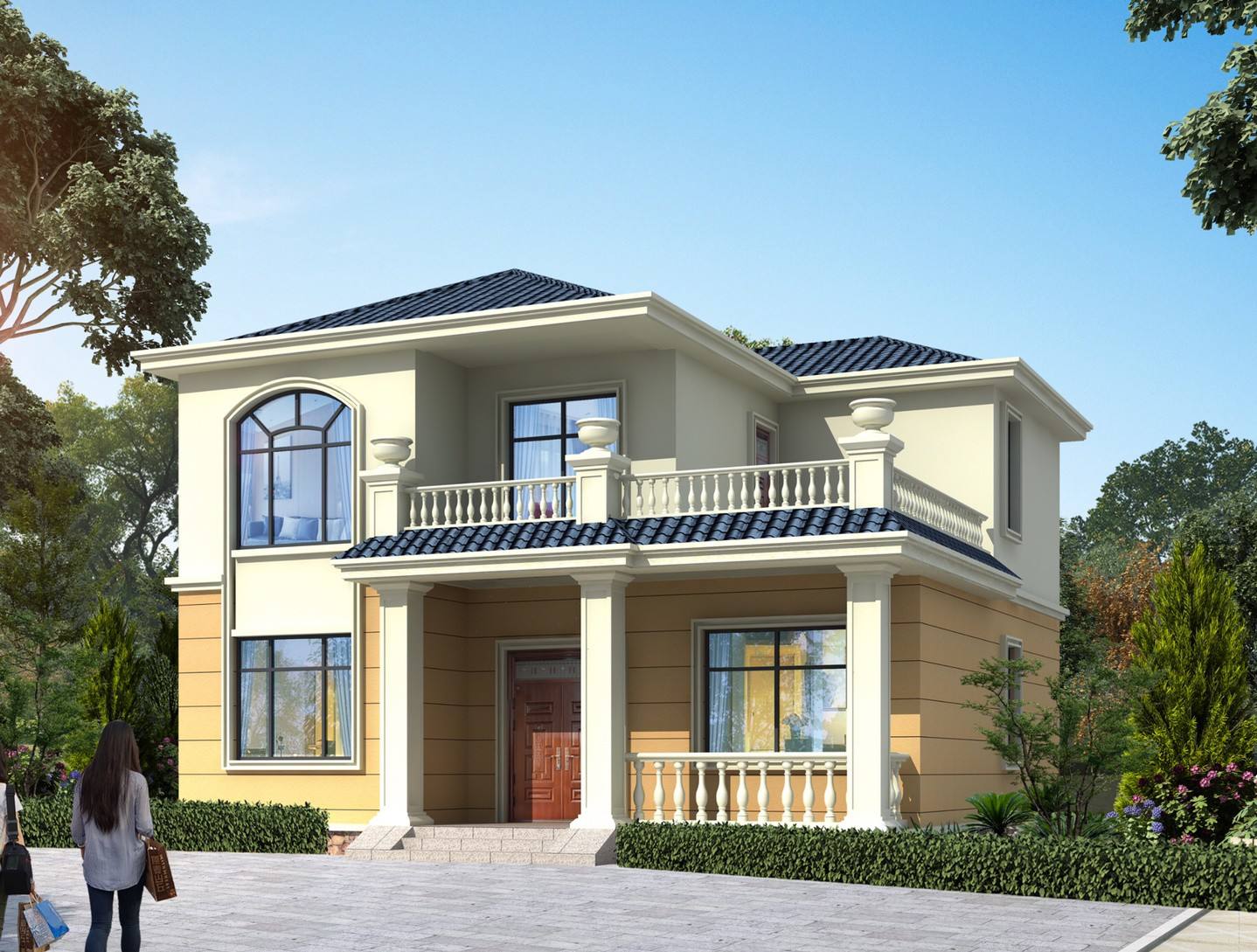 Commercial Building Prefabricated Steel Structure Traditional Design Style Concrete Block Formwork for House Container Houses