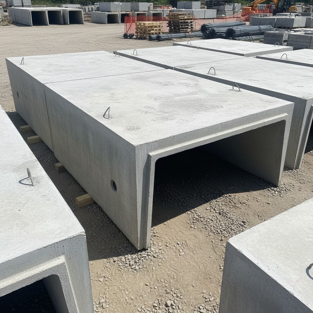 Customizable Color U-Shaped Concrete Drain Mold Premium Quality Product in Moulds Category