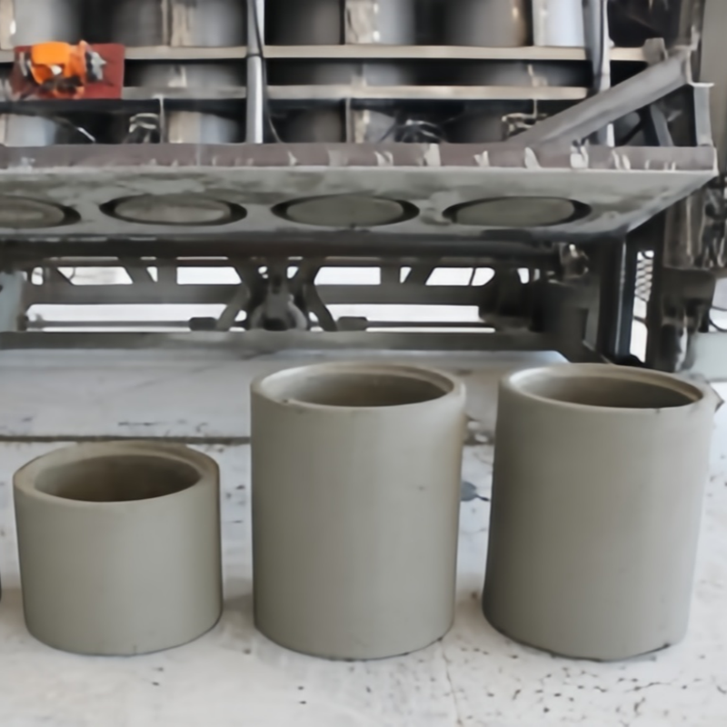 Self-propelled Concrete Drain Pipe Casting Machine Automatic Cement Box Culvert Manhole Ring Forming Machine