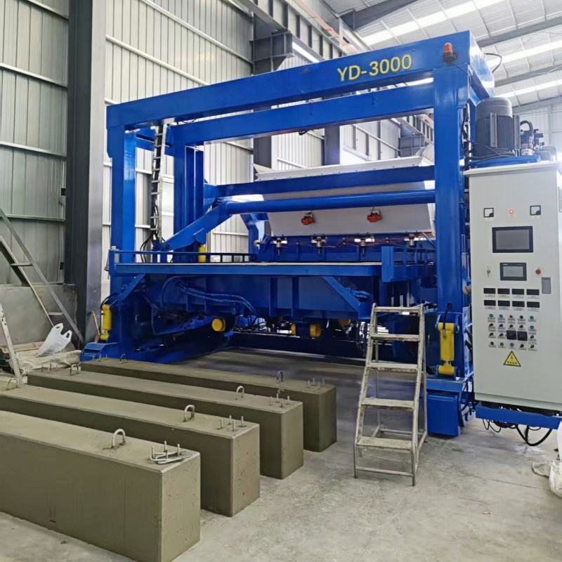 Customizable Concrete Forming Machine for U-shaped Canal, Gutter, Manhole Ring, Curb, Drain Pipe,Box Culvert & Road Barrier