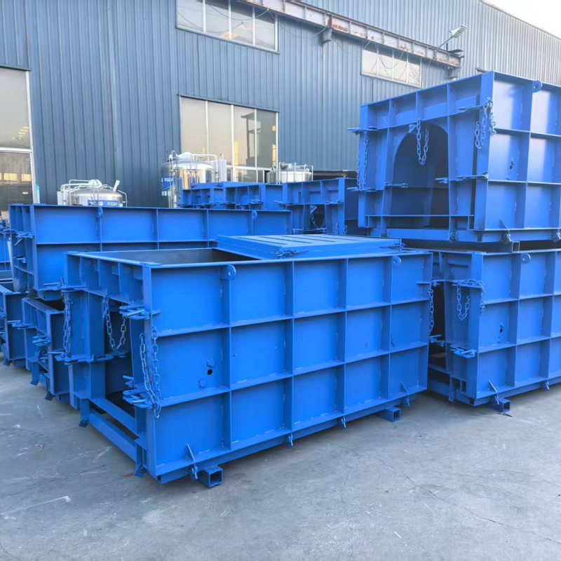 Small Size Precast U Ditch Formwork Family Courtyard Irrigation Water Canal Mold U-Drain Mould Concrete Drainage Gutter Mold
