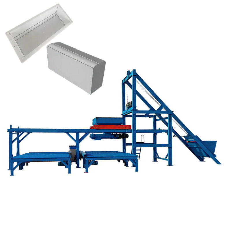 Fully Automatic Concrete Curbstone Artificial Stone Production Interlocking Block Production Equipment