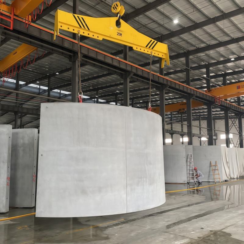 Customized Prestressed Concrete Wind Power Tower Mold / Hydraulic Precast Wind Tower Segment Mold