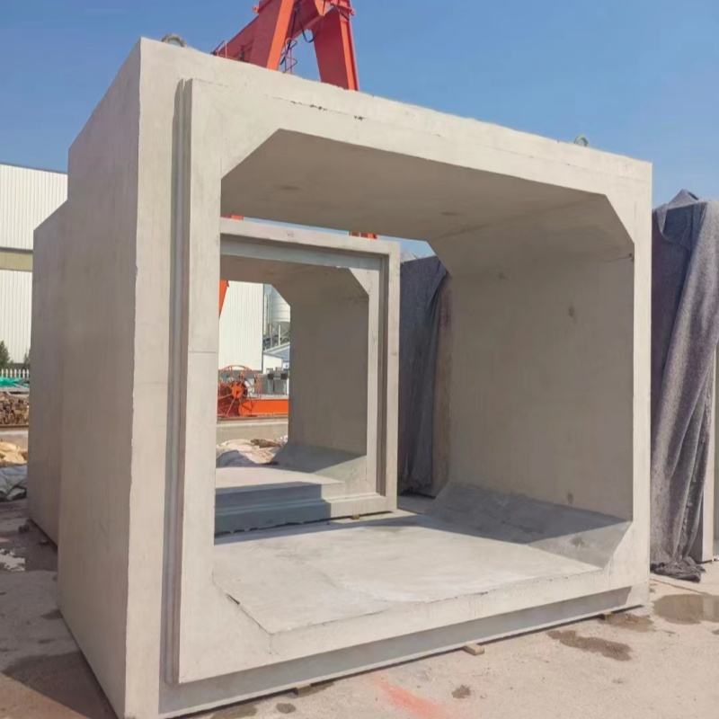 Horizontal Precast Concrete Box Culvert Moulds High Quality Customised Mold for Culvert Making