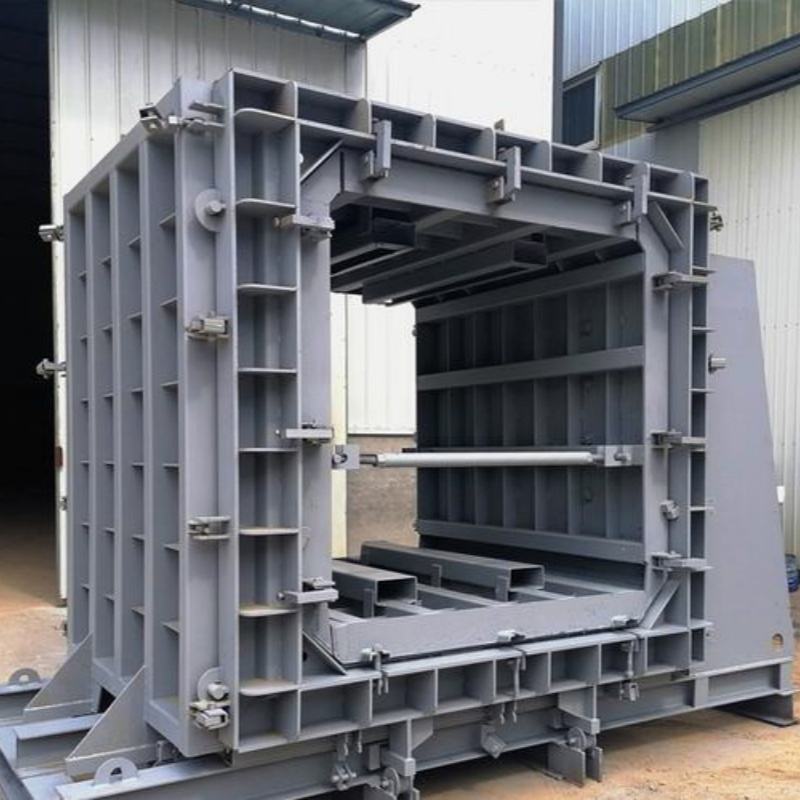 Horizontal Precast Concrete Box Culvert Moulds High Quality Customised Mold for Culvert Making