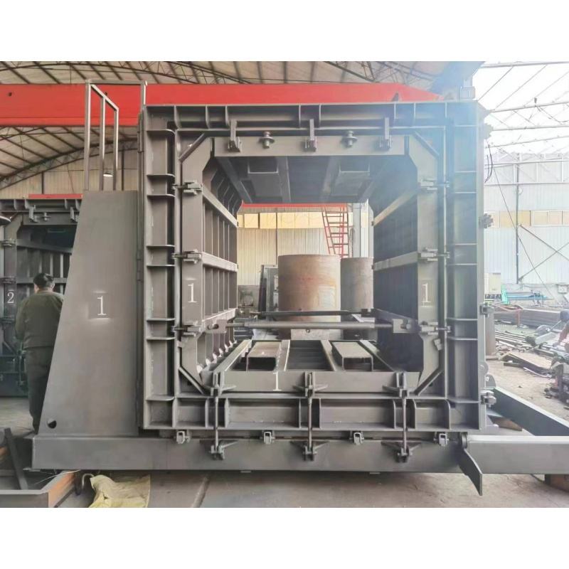 Horizontal Precast Concrete Box Culvert Moulds High Quality Customised Mold for Culvert Making