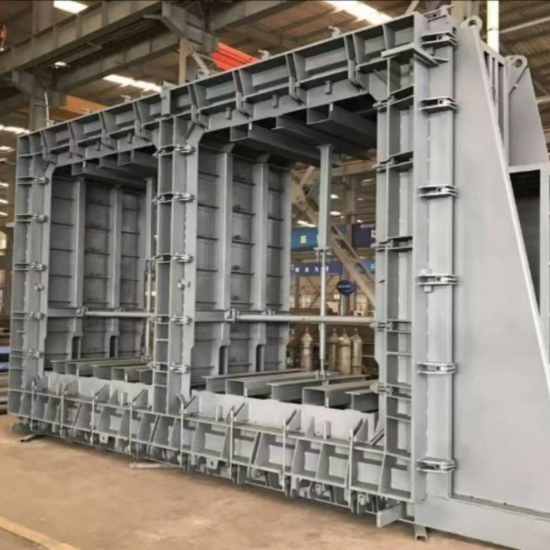 Horizontal Precast Concrete Box Culvert Moulds High Quality Customised Mold for Culvert Making