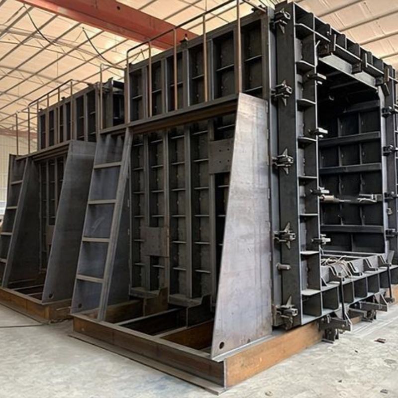 Factory Direct Price Prefabricated Concrete Culvert Drainage Machine Box Culvert Mold Box Culvert Mold Precast Concrete Molds
