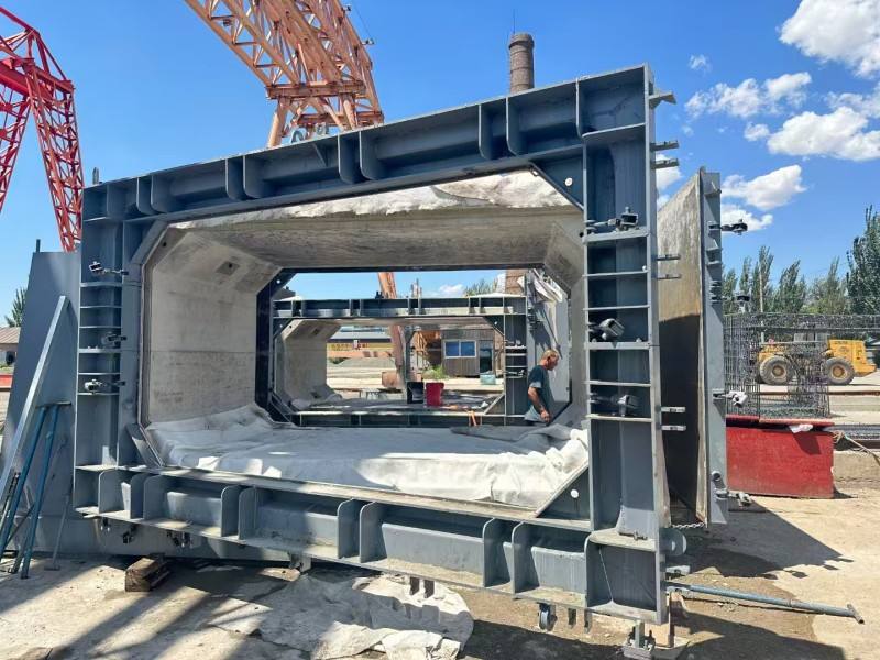 Precast Prefabricated Underground Integrated Pipe Gallery Mold Box Culvert Concrete Pipe Production Line Customized High