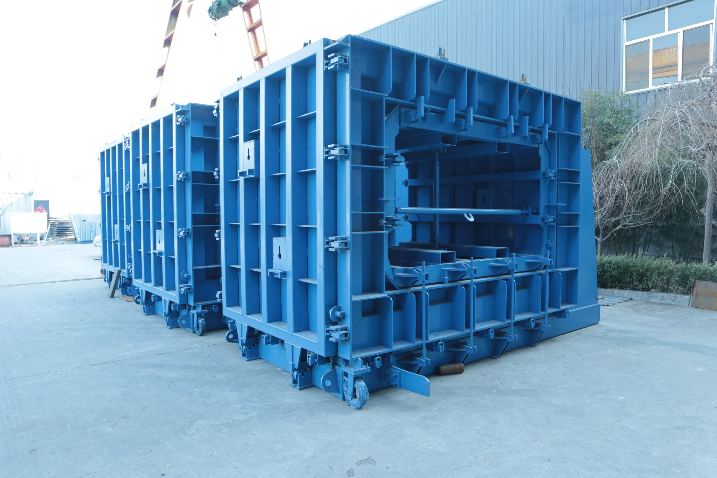 Precast Prefabricated Underground Integrated Pipe Gallery Mold Box Culvert Concrete Pipe Production Line Customized High