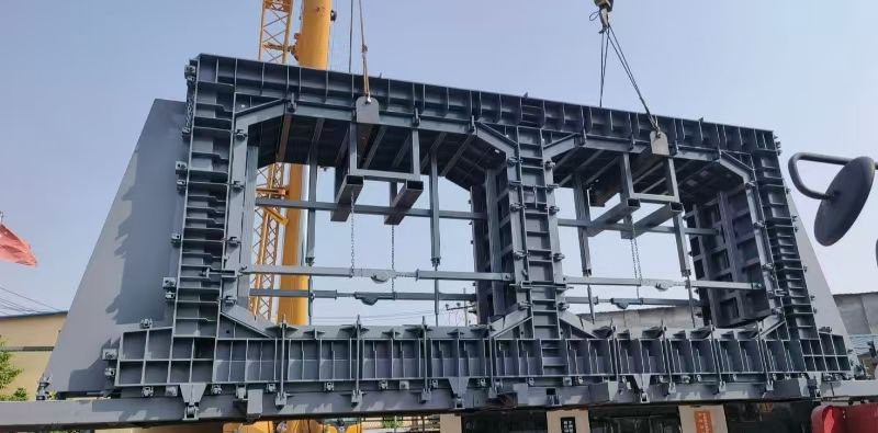 Durable Steel Pre-cast Concrete Box Culvert Formwork with Automatic Push-Pull System