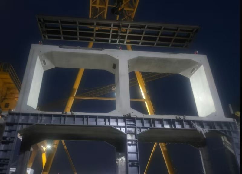 Durable Steel Pre-cast Concrete Box Culvert Formwork with Automatic Push-Pull System
