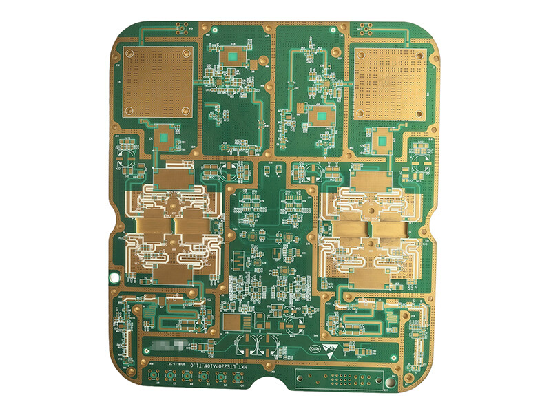 High-Power Buried Copper and Thick Copper Power Amplifier Power Supply