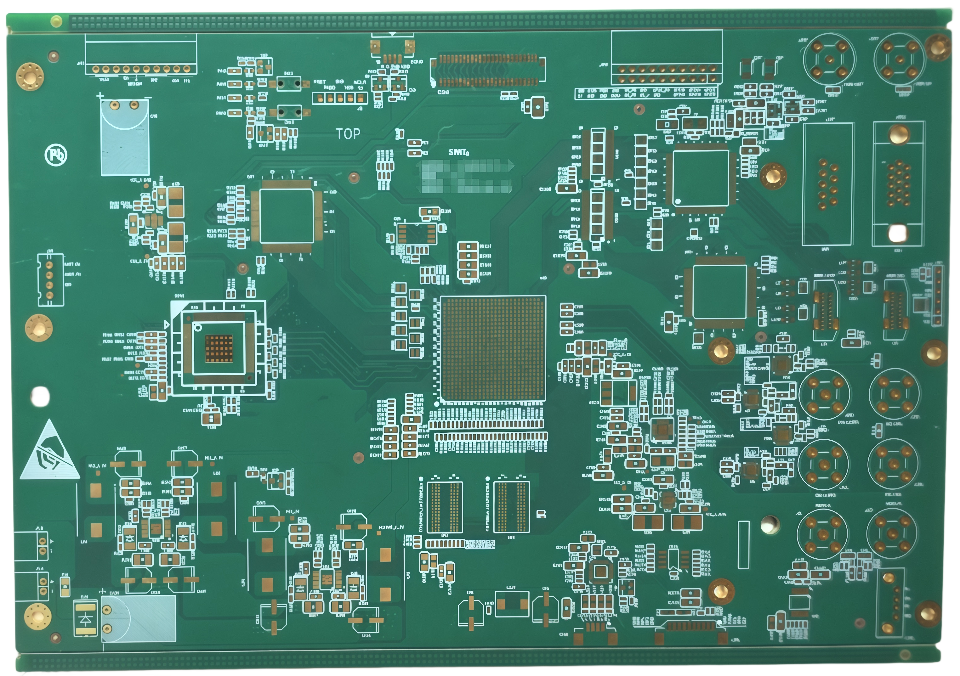 12-Layer Immersion Gold For Broadcasting And Television Equipment 12-Layer Immersion Gold For Broadcasting And Television Equipment