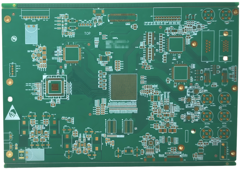 12-Layer Immersion Gold For Broadcasting And Television Equipment