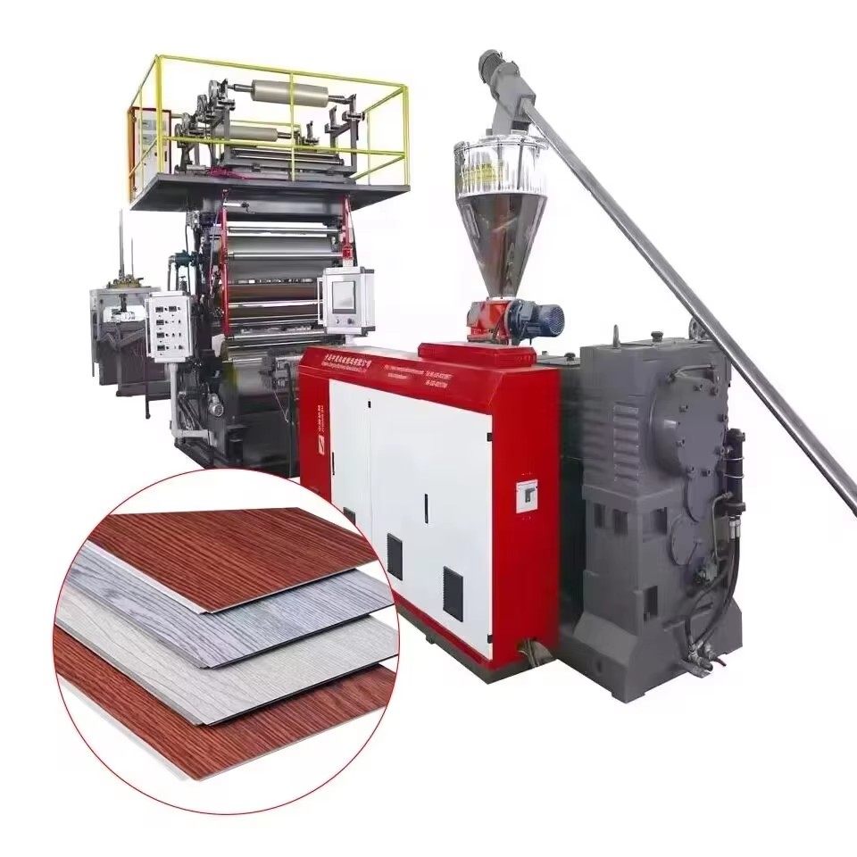 High-Efficiency SPC Floor Board Extrusion Machine – Stable Output & Energy Saving