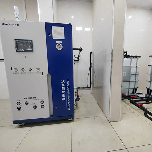 Generator asam hipoklorit untuk disinfeksi medis