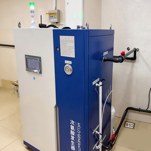 Generator asam hipoklorit untuk disinfeksi medis