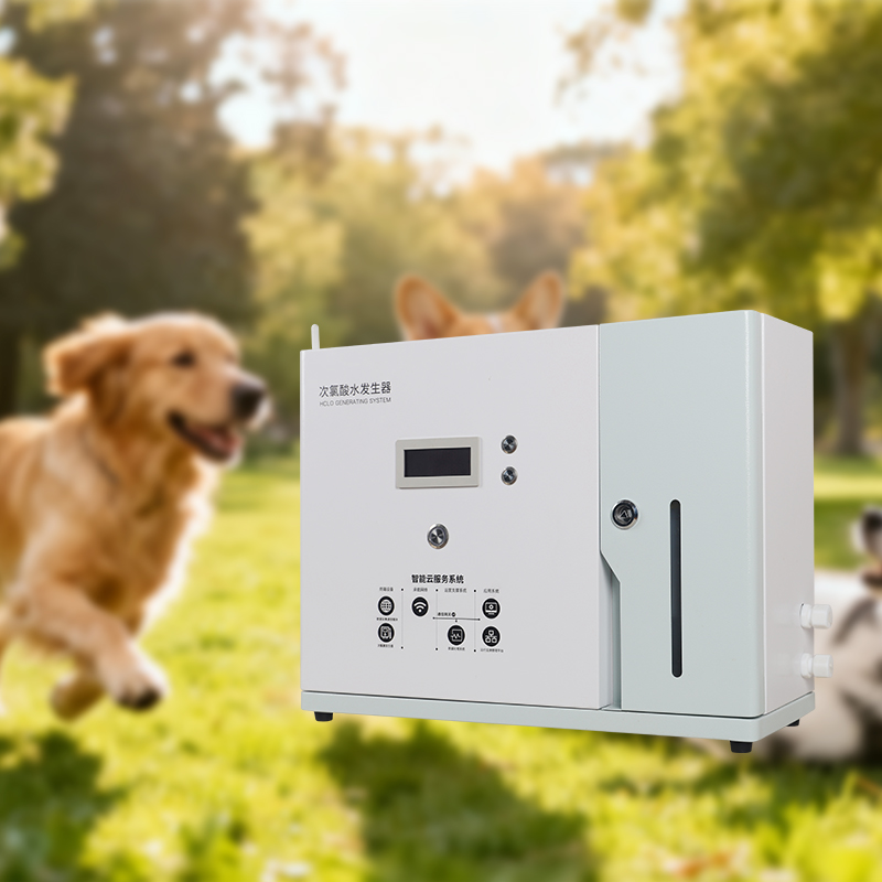 Generator Asam Hipoklorit untuk Industri Hewan Peliharaan (P100-4G)