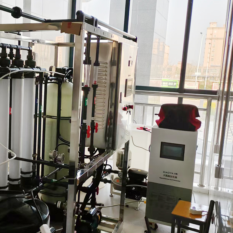 Generator Asam Hipoklorit untuk Disinfeksi Pipa Kursi Gigi