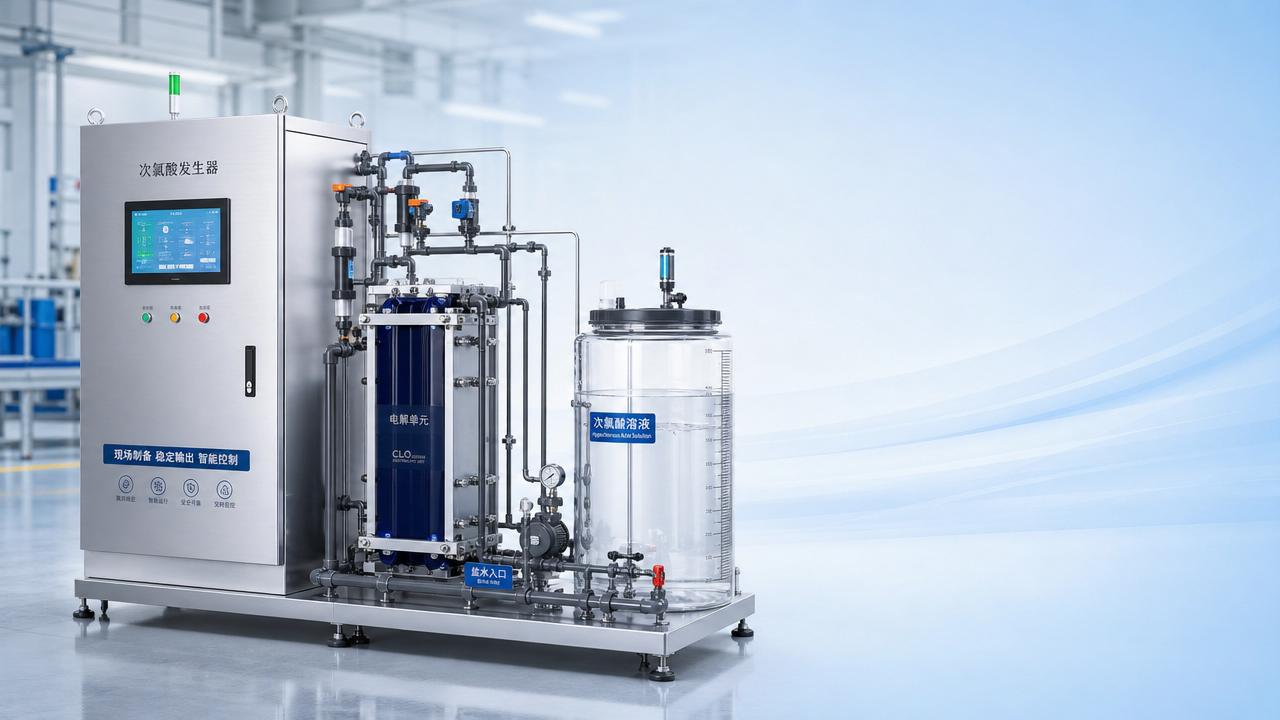 Apa itu generator HClO dan bagaimana cara menghasilkan disinfektan di lokasi?