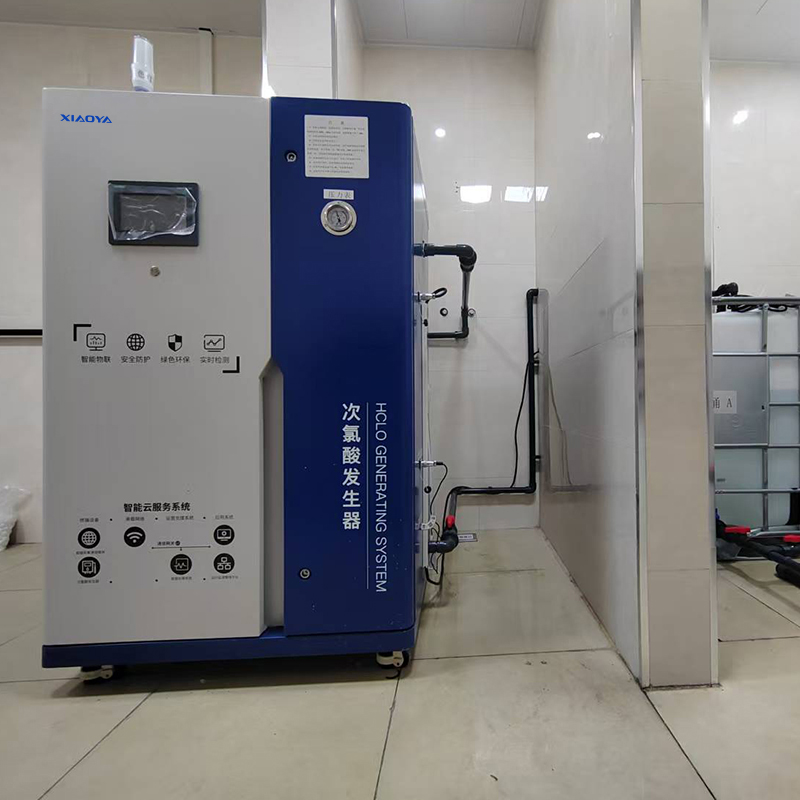 Generator asam hipoklorit untuk disinfeksi medis