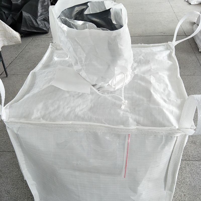 FIBC with Filling and Discharge Spouts