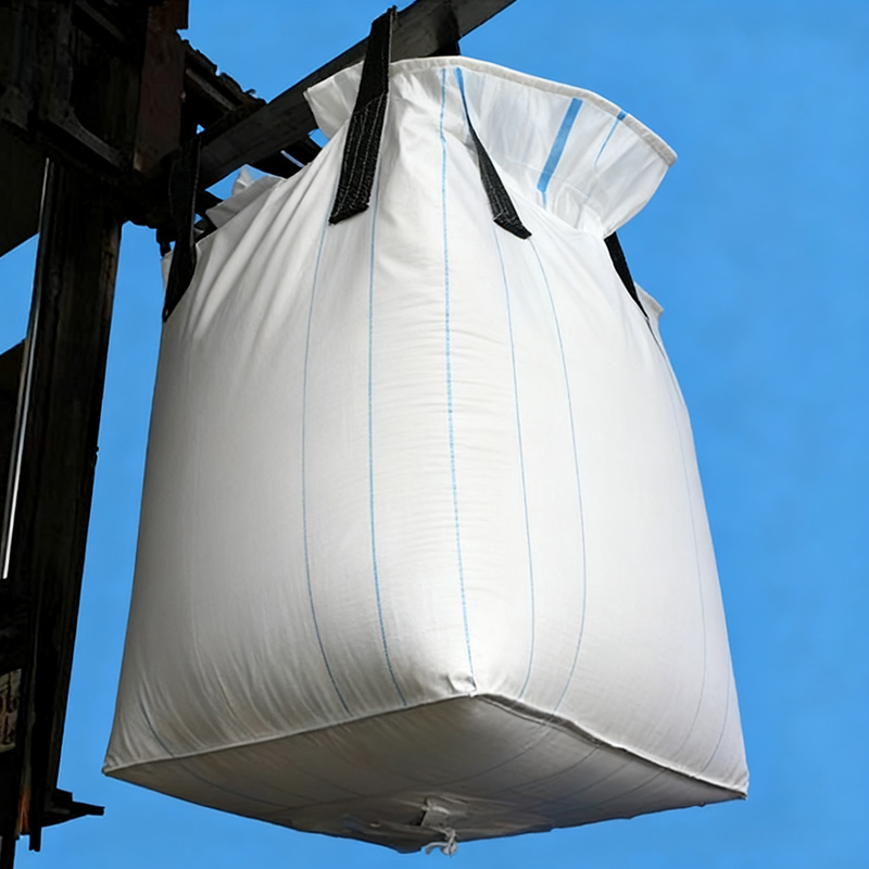 FIBC with Top Sleeve and Bottom Discharge Spout