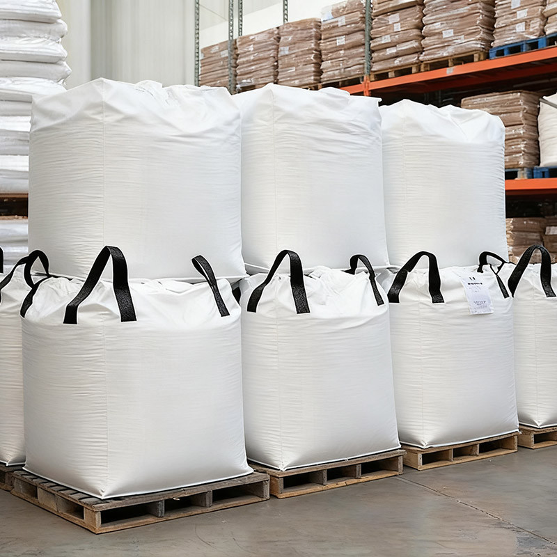 FIBC with Top Sleeve and Flat Bottom