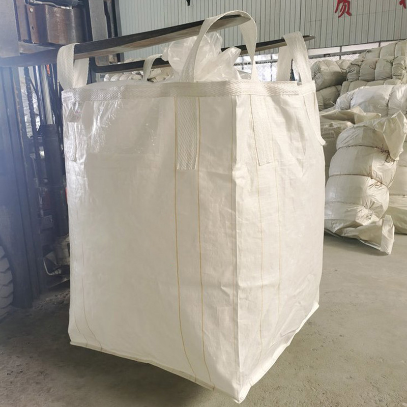 FIBC with Top Sleeve and Flat Bottom