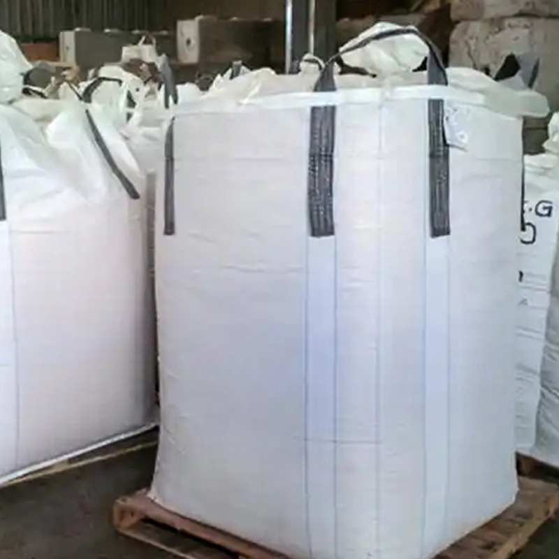 FIBC with Top Sleeve and Flat Bottom