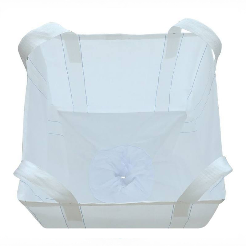 FIBC with Top Filling Spout and Bottom Discharge Outlet