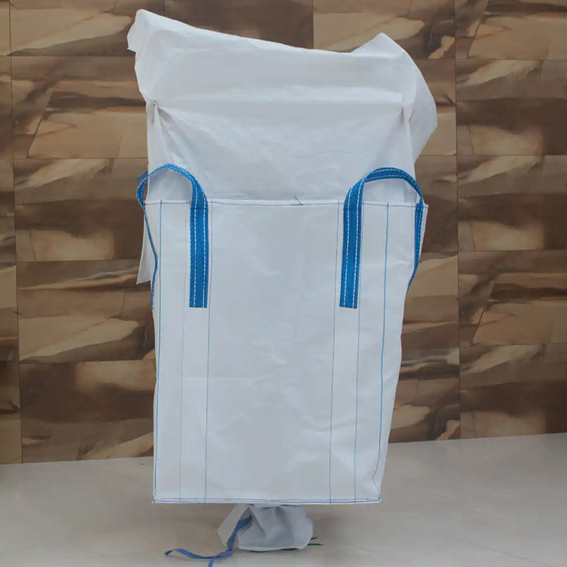 FIBC with Top Filling Spout and Bottom Discharge Outlet