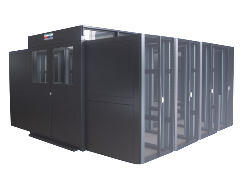 Cold aisle cabinet