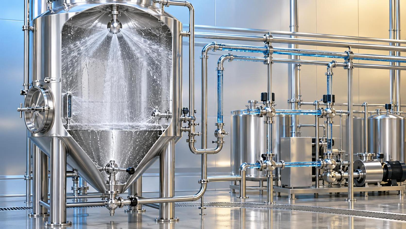 Cara mengatasi cakupan CIP yang buruk pada fermenter uni-tank industri