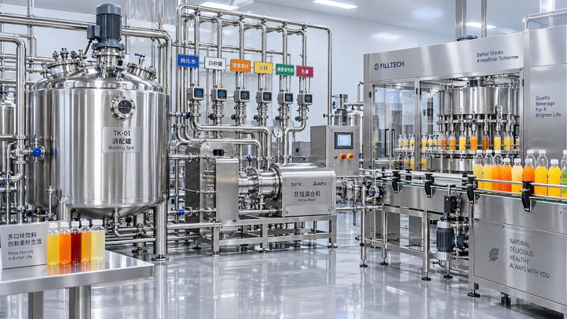 Batch Blending Tank or Inline Blender for Multi-Flavor Beverage Lines? Tangki Pencampur Batch atau Blender Inline untuk Lini Minuman dengan Beragam Rasa?